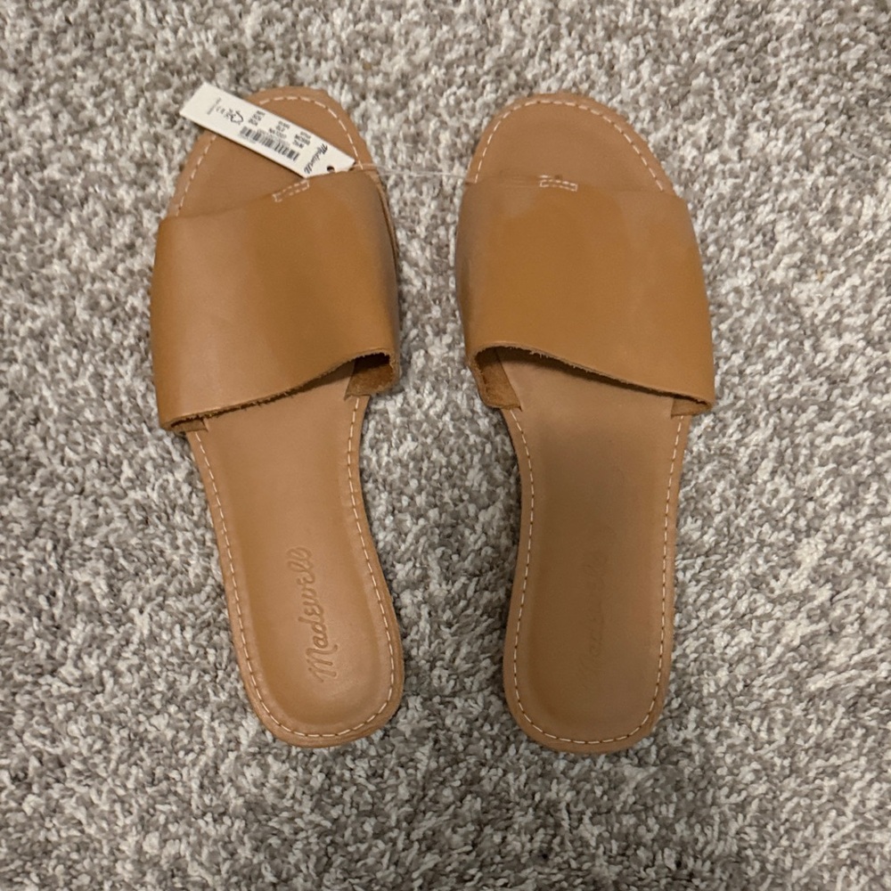 Madewell Women's Brown Slide Sandals